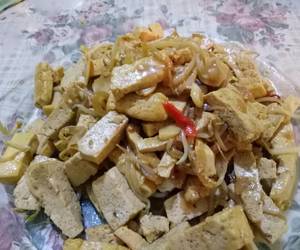 Resep mudah Oseng Tahu Toge Paling Enak