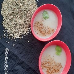 A picture of Bajre ki khatti rabdi.