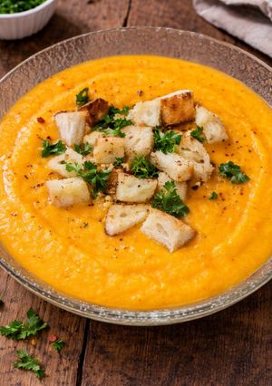 Una foto de Sopa Crema de Zanahorias