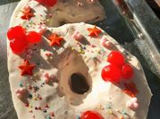 Una foto de gelatina de frutas