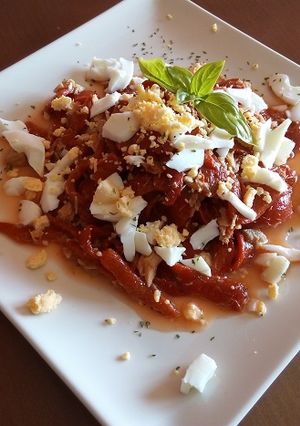 Foto principal de Ensalada de pimientos rojos