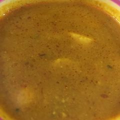 A picture of Gatte ki sabji.