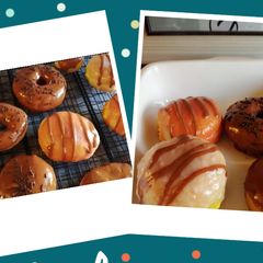 A picture of Soft stuffed Donuts.