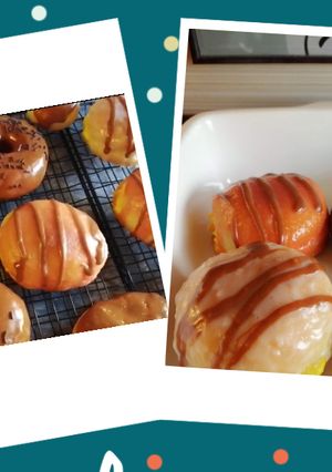 A picture of Soft stuffed Donuts.