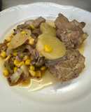 Costillitas de cerdo en salsa reconciliadora a la Sonorense