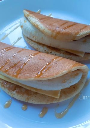 รูปของ Banana&Cheese Pancake