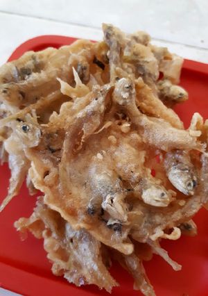 Foto resep Peyek teri basah