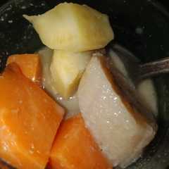 Kolak pisang dan singkong রেসিপির প্রধান ছবি