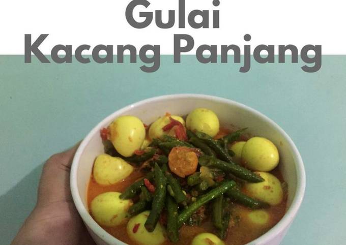 Resep Gulai Kacang Panjang Anti Gagal