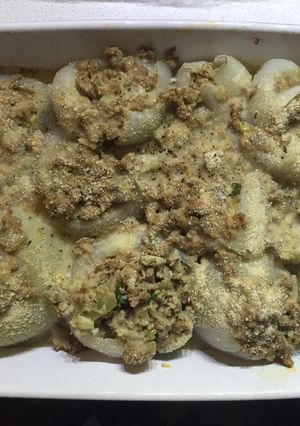Una foto de Cebollas rellenas