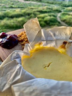 Una foto de Cheesecake sencillo