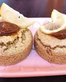 Budín de avena y limón