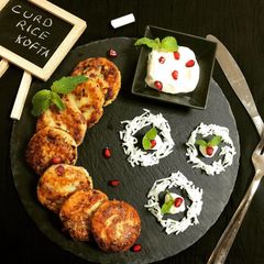 A picture of Curd Rice Koftas.