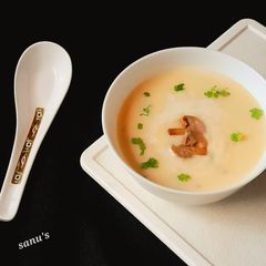 A picture of Cream Of Mushroom Soup.