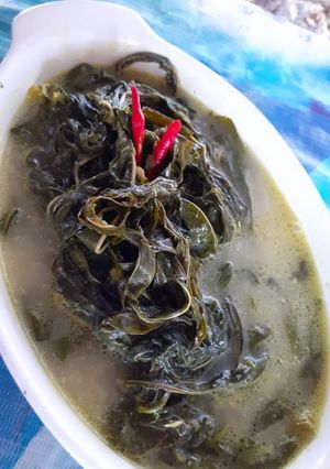 Foto resep 27. Sayur daun singkong