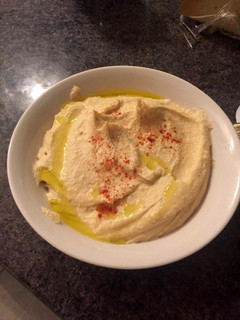 Una foto de Hummus casero