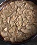 Tarta integral de Manzana sin azúcar