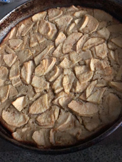 Una foto de Tarta integral de Manzana sin azúcar