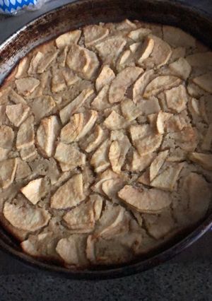Una foto de Tarta integral de Manzana sin azúcar