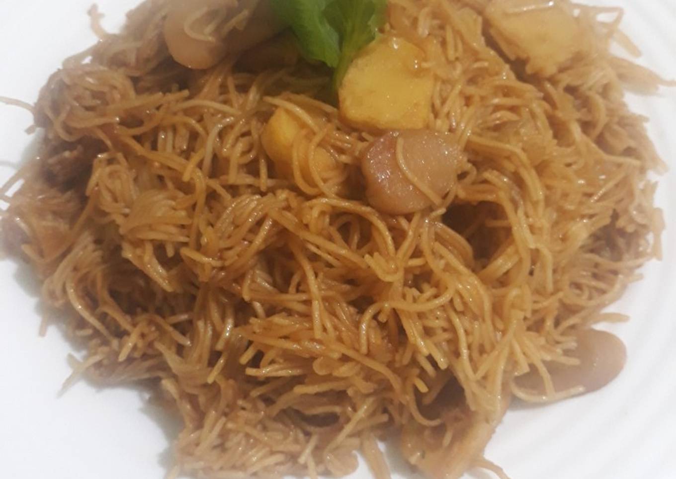 Misoa Goreng Sosis