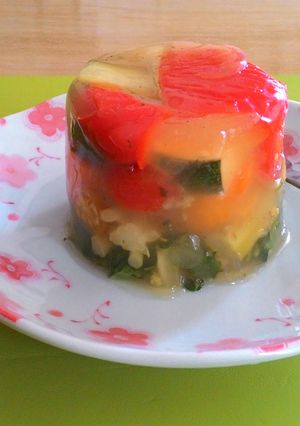 德式蔬菜凍 Sülze 的食譜成品照片