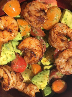 A picture of Shrimp and Avocado salad.