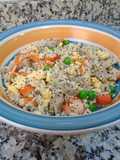 Arroz frito con cerdo