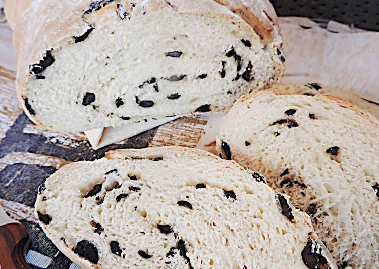 Pagnotta alle olive nere