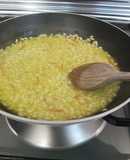 Golden risotto