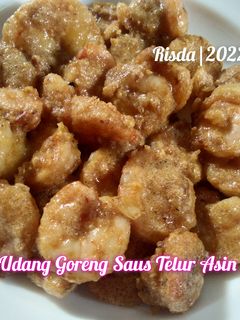 Foto resep Udang Goreng Saus Telur Asin
