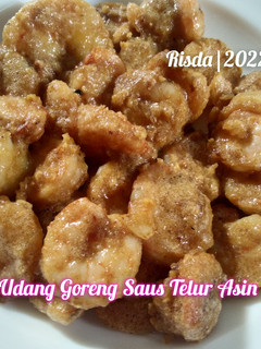 Foto resep Udang Goreng Saus Telur Asin