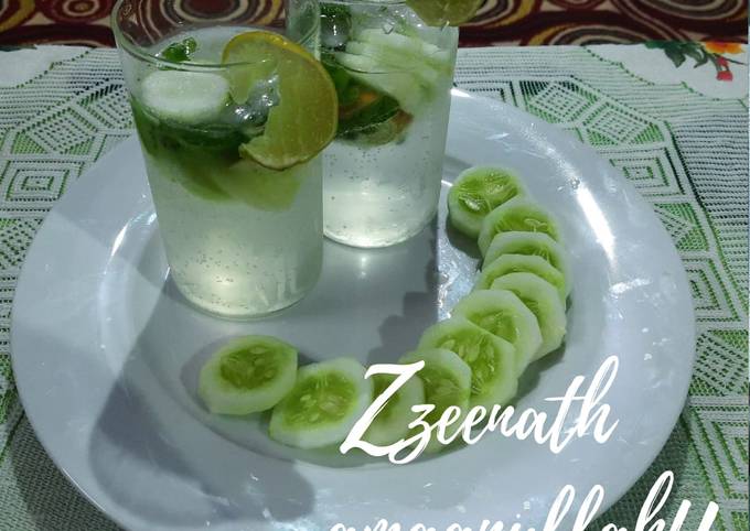 Virgin Cucumber and Mint Mojito