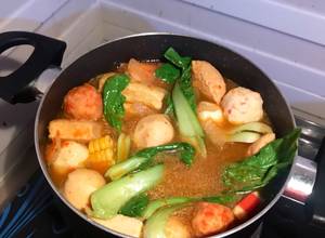 Resep Steamboat Kuah Tomyam Frozen Enak Dan Mudah Cookpad