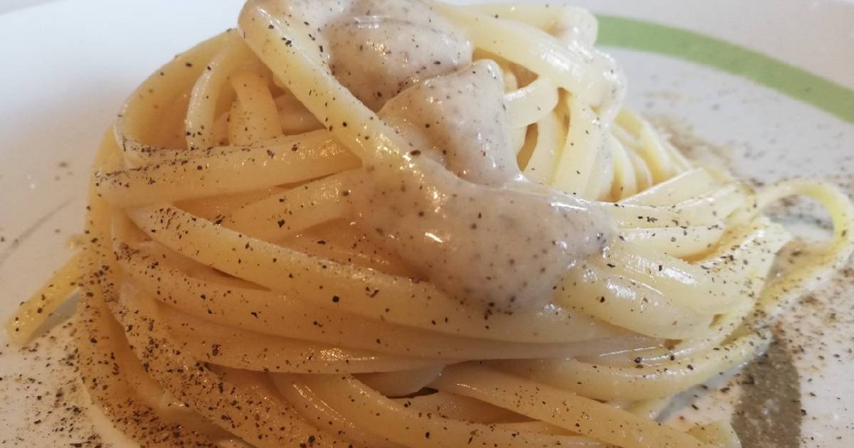 Ricetta Linguine con Cacio e Pepe di Fabio Del Buono Cookpad