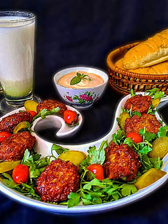 عکسی از دستور کتلت نخود