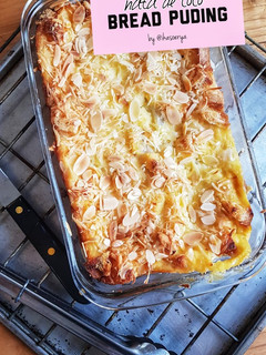 Foto resep Nata de Coco Bread Puding