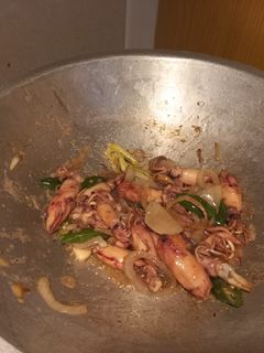 Foto resep Cumi Asin Cabe Ijo