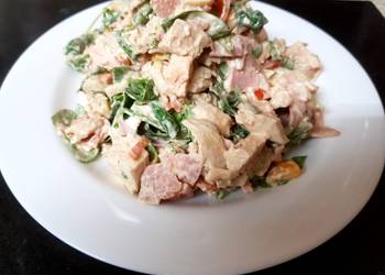 How to Recipe Delicious My Steamed Chicken Salad