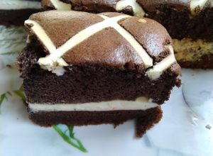 Gambar Black beauty chiffon kek💋