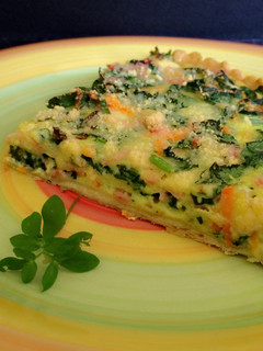 Una foto de Tarta de verduras