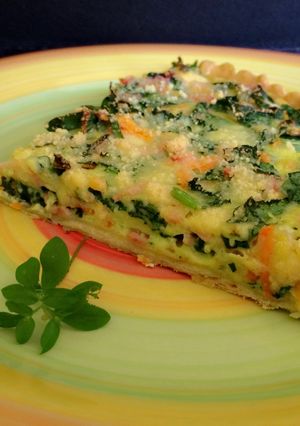 Una foto de Tarta de verduras