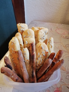 Una foto de Palitos de pan con pipas