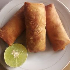 Chicken Spring Rolls A picture of Chicken Spring Rolls.