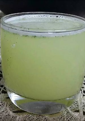 صورة لوصفة عصير الليمون بالنعناع 🍋🍋