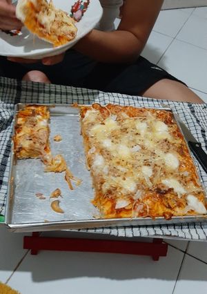 Foto resep Pizza tuna mayo kotak 😅