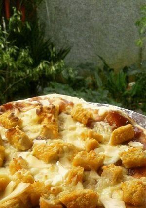 Foto resep Chicken Nugget Pizza