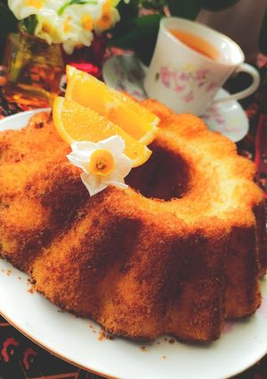 عکسی از دستور کیک‌پرتقالی🍊