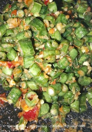 Foto resep 142. karedok kacang panjang/ pencok kacang