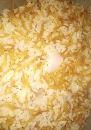 صورة لوصفة رز بشعيريه