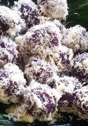 Foto resep Klepon ubi ungu special anti gagal